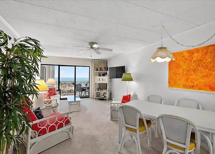 Relax In Charming 2 Bedroom Ocean Front Condo! Holiday home Ocean City
