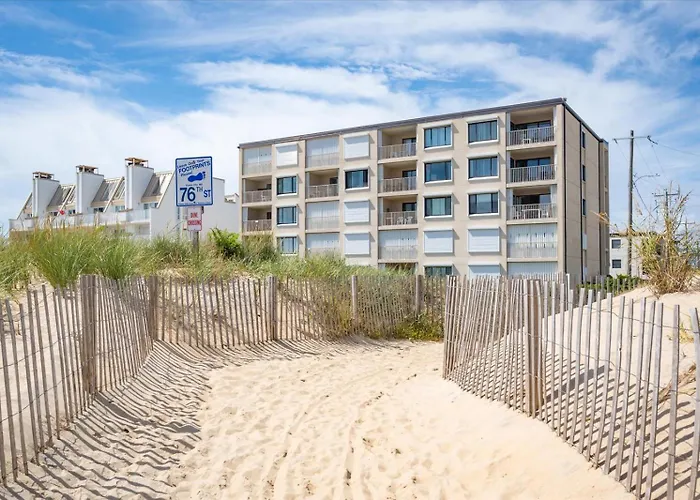 Relax In Charming 2 Bedroom Ocean Front Condo! Holiday home Ocean City